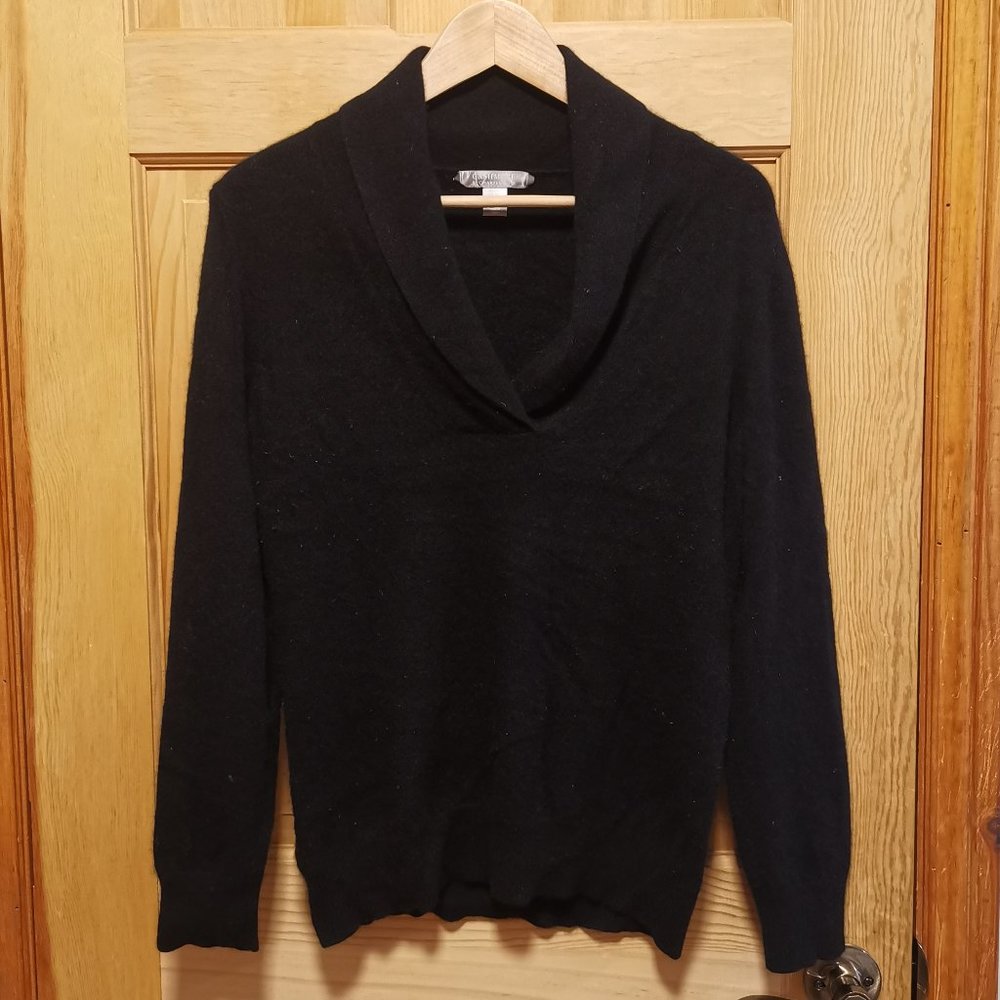 Charter Club 100% 2-Ply Cashmere V-neck Sweater Size L